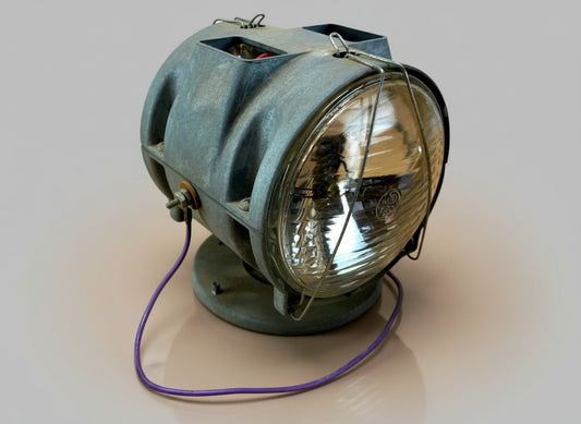 Yankee 911 Lightbar - Stationary Double Faced Flasher with Bulbs - Tested