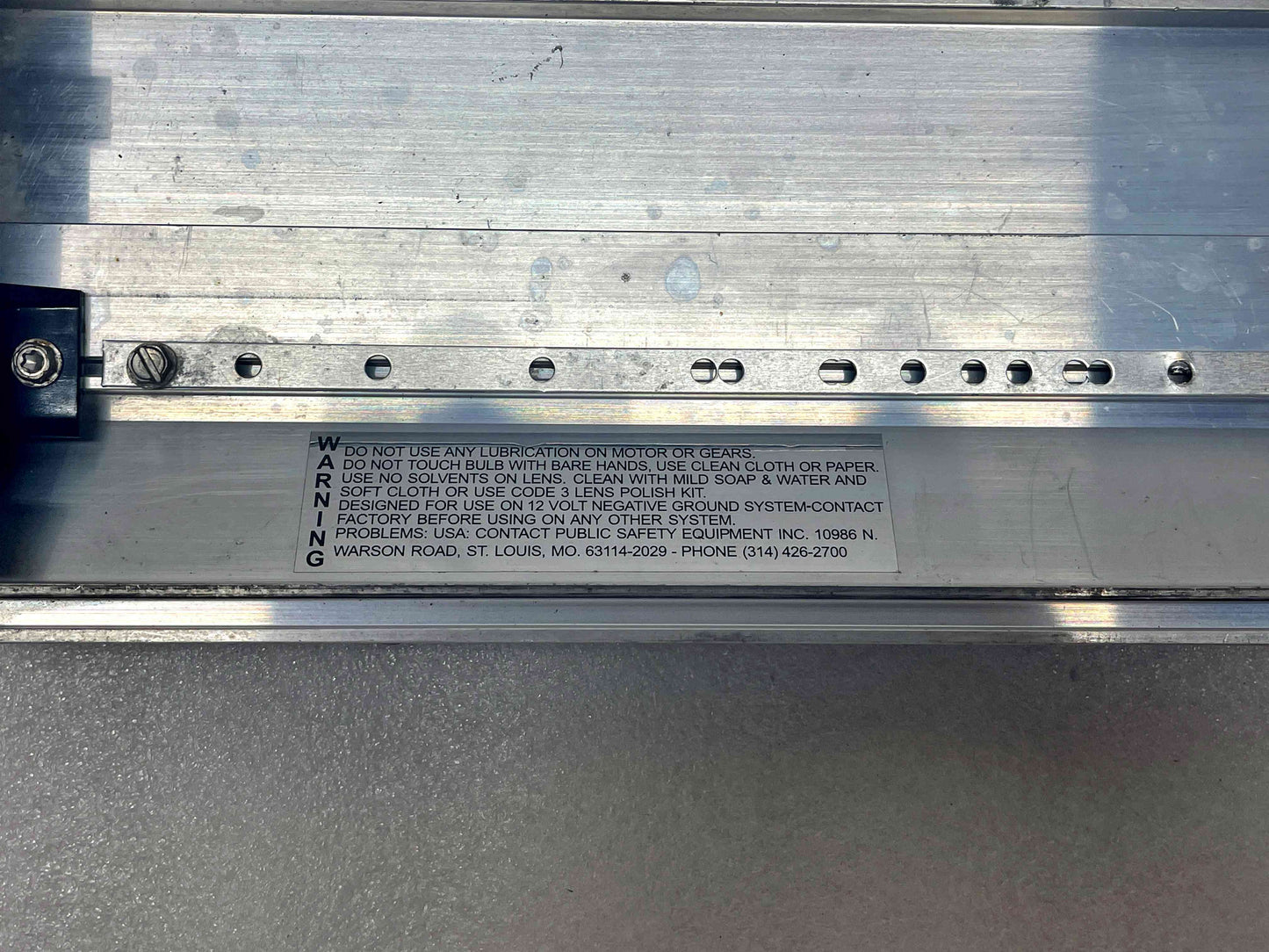 Code 3 XL Mini - Lightbar Frame