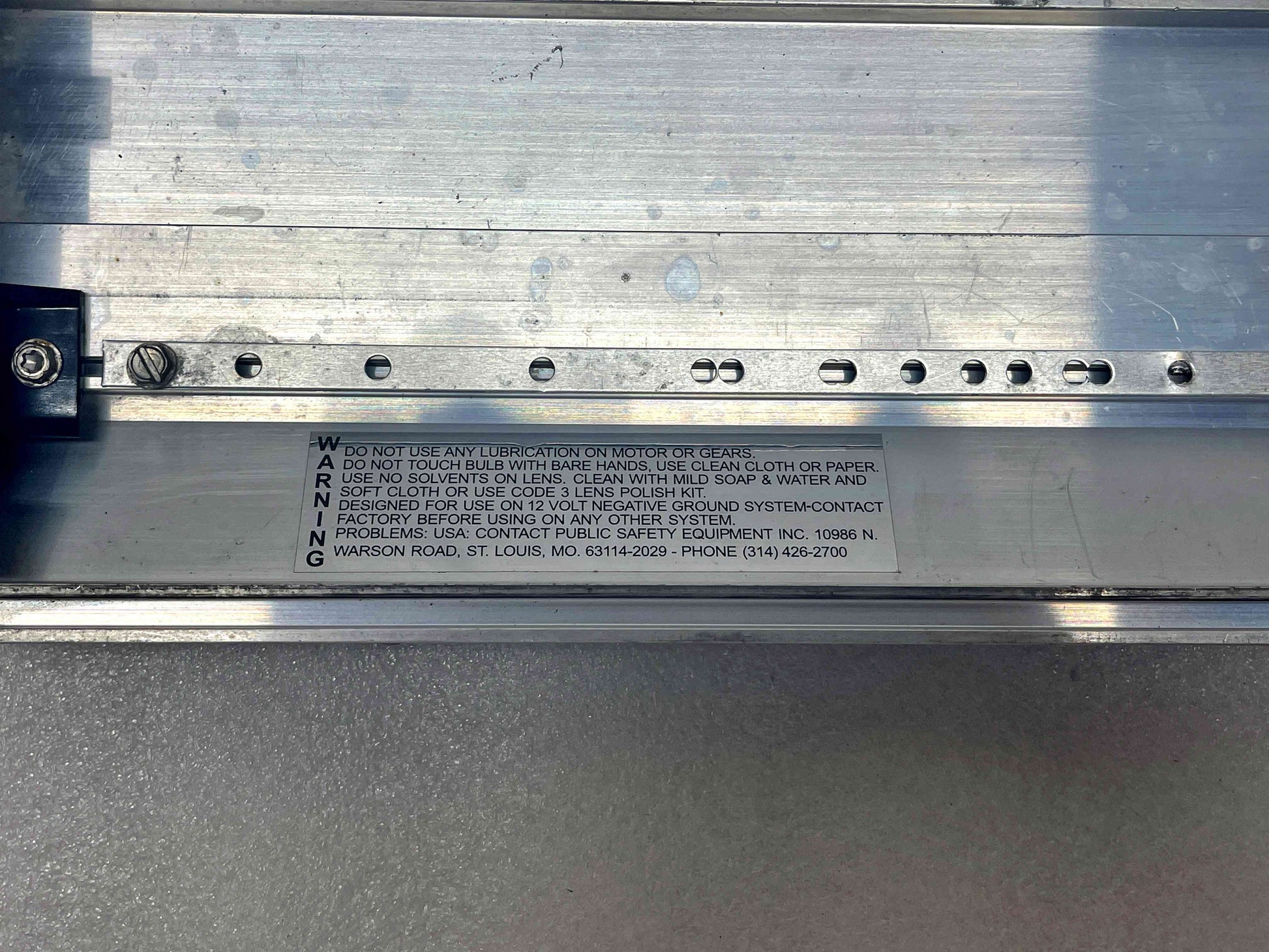 Code 3 XL Mini - Lightbar Frame