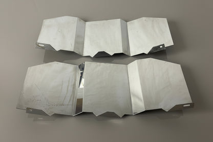 Code 3 XL Lightbar - End Section Left & Right Rotator Cascade Mirror Set