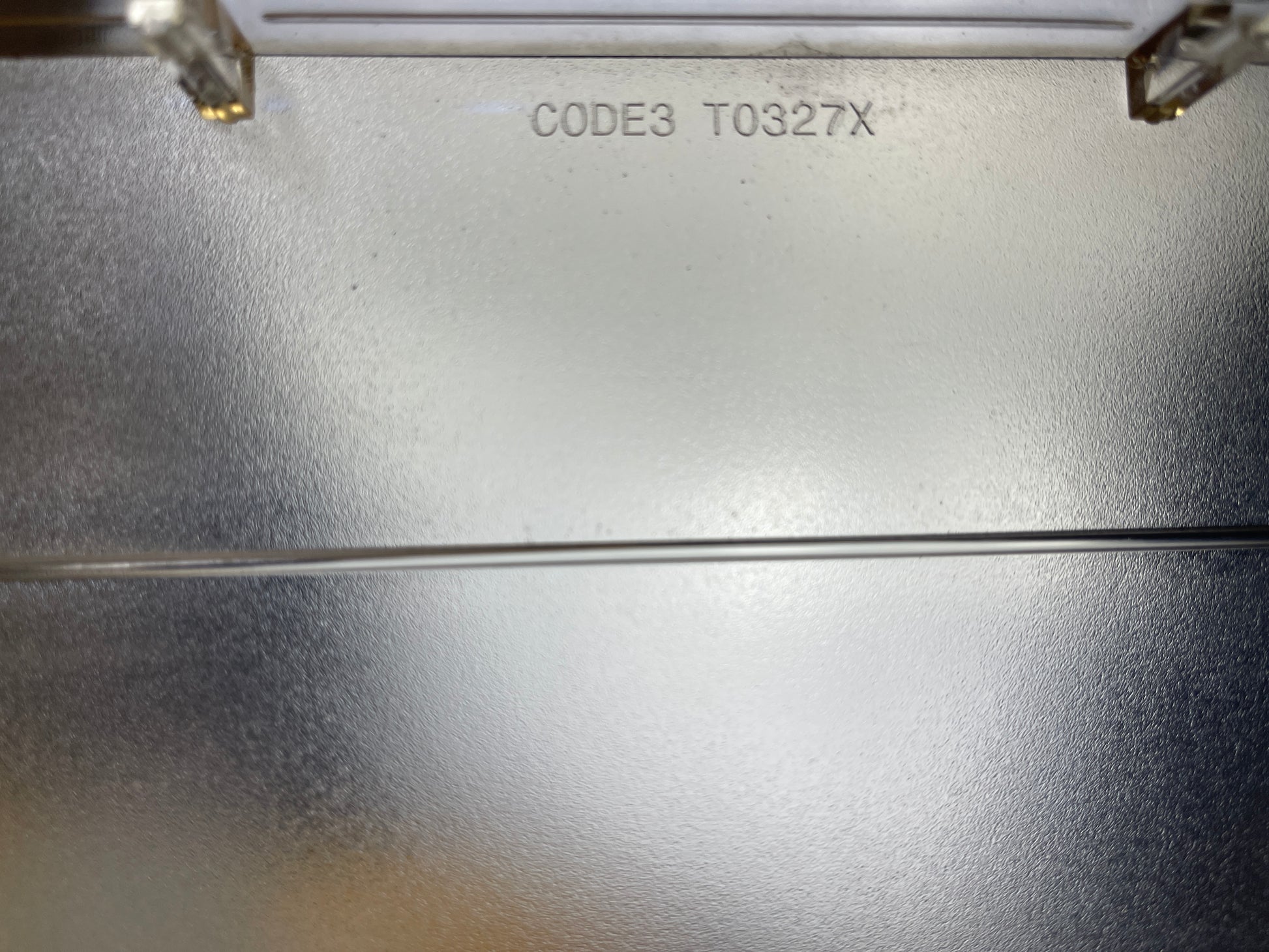 CODE 3 LED X 2100 Lightbar - Clear End - Dome - P/N: T0327X