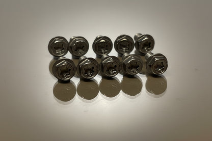 Code 3 Lightbar Internal Mounting Screws Lot Of 10 Pieces .5250" Long
