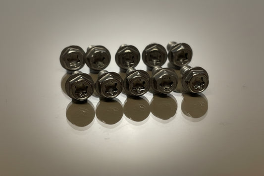 Code 3 Lightbar Internal Mounting Screws Lot Of 10 Pieces .5250" Long