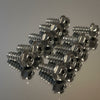 Code 3 Lightbar Internal Mounting Screws Lot Of 10 Pieces .5250