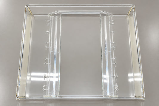 CODE 3 RX2700 Lightbar - 11" Wide - Lower Bottom Clear Base Center Dome