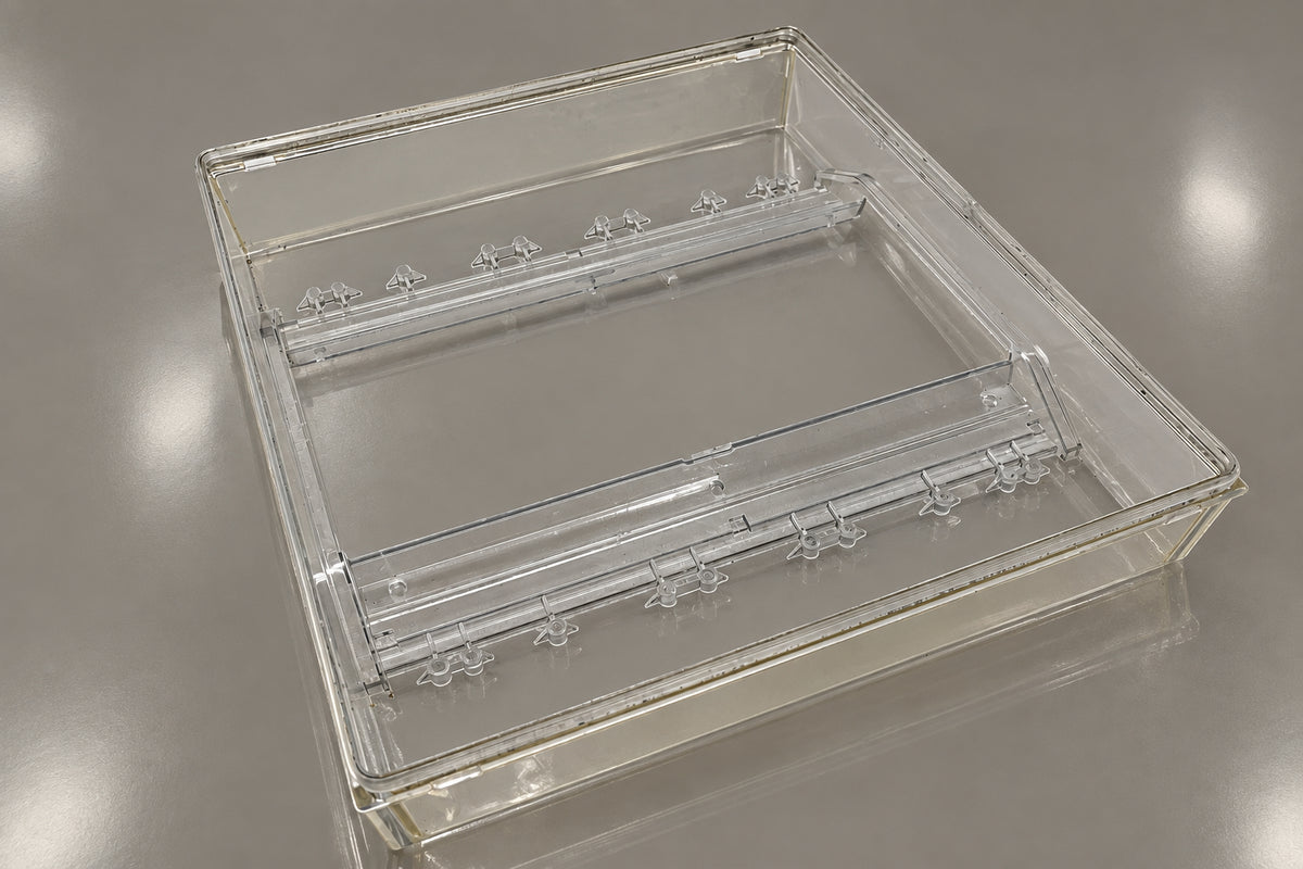 CODE 3 RX2700 Lightbar - 11" Wide - Lower Bottom Clear Base Center Dome