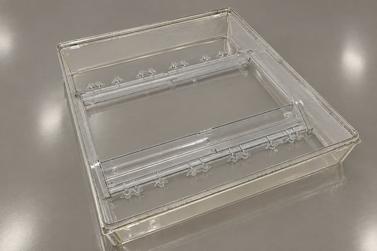 CODE 3 RX2700 Lightbar - 11" Wide - Lower Bottom Clear Base Center Dome