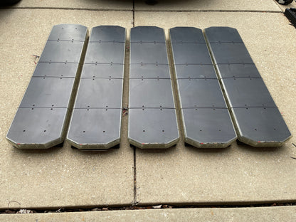 Code 3 Defender Lot of 5 TriCore Lightbars - 53" Blue / Red with Takedown and Alley Lights