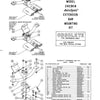 Federal Signal AeroDynic Lightbar Extension Bar Mounting Kit Model 24EBK - Parts List