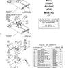 Federal Signal AeroDynic Lightbar Hook Mounting Kit Model 24HK-2 - Parts List