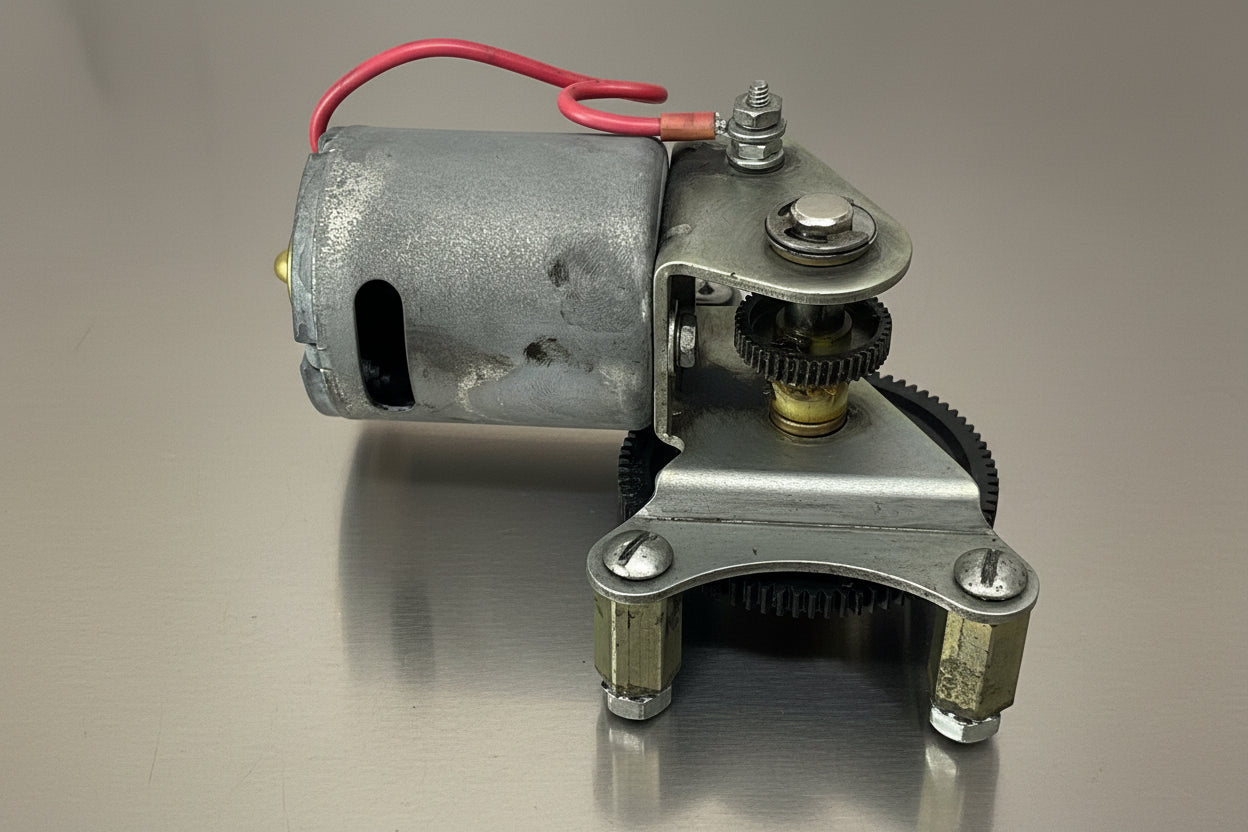 Federal Signal Aerodynic Lightbar - Drive Motor And Gear Assembly