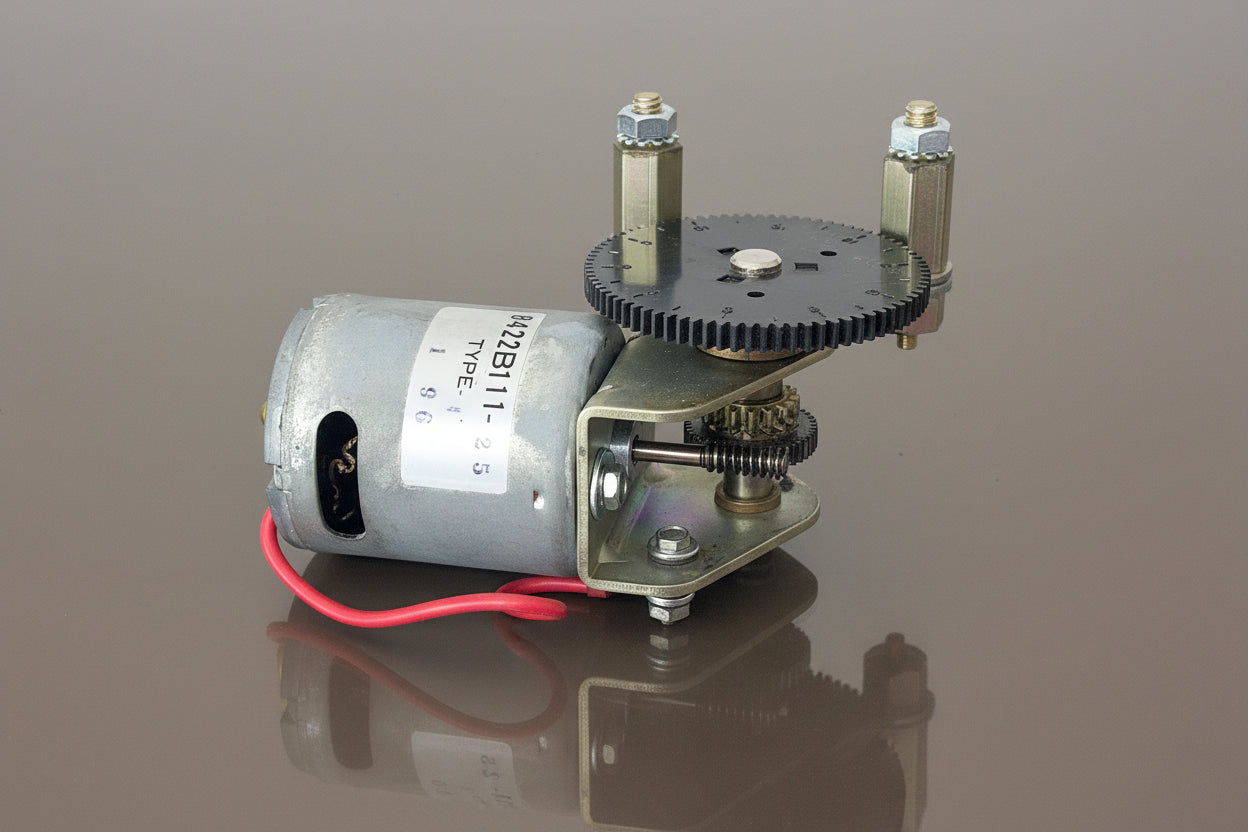 Federal Signal Aerodynic Lightbar - Drive Motor And Gear Assembly