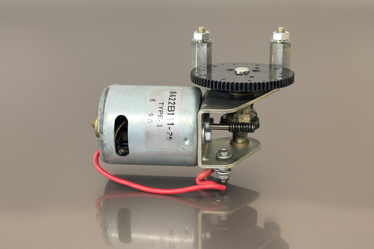 Federal Signal Aerodynic Lightbar - Drive Motor And Gear Assembly