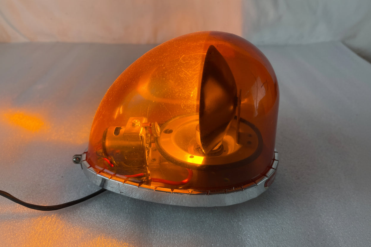Federal Signal Amber Fire Ball FireBall Beacon Model: FBH11 Series A2