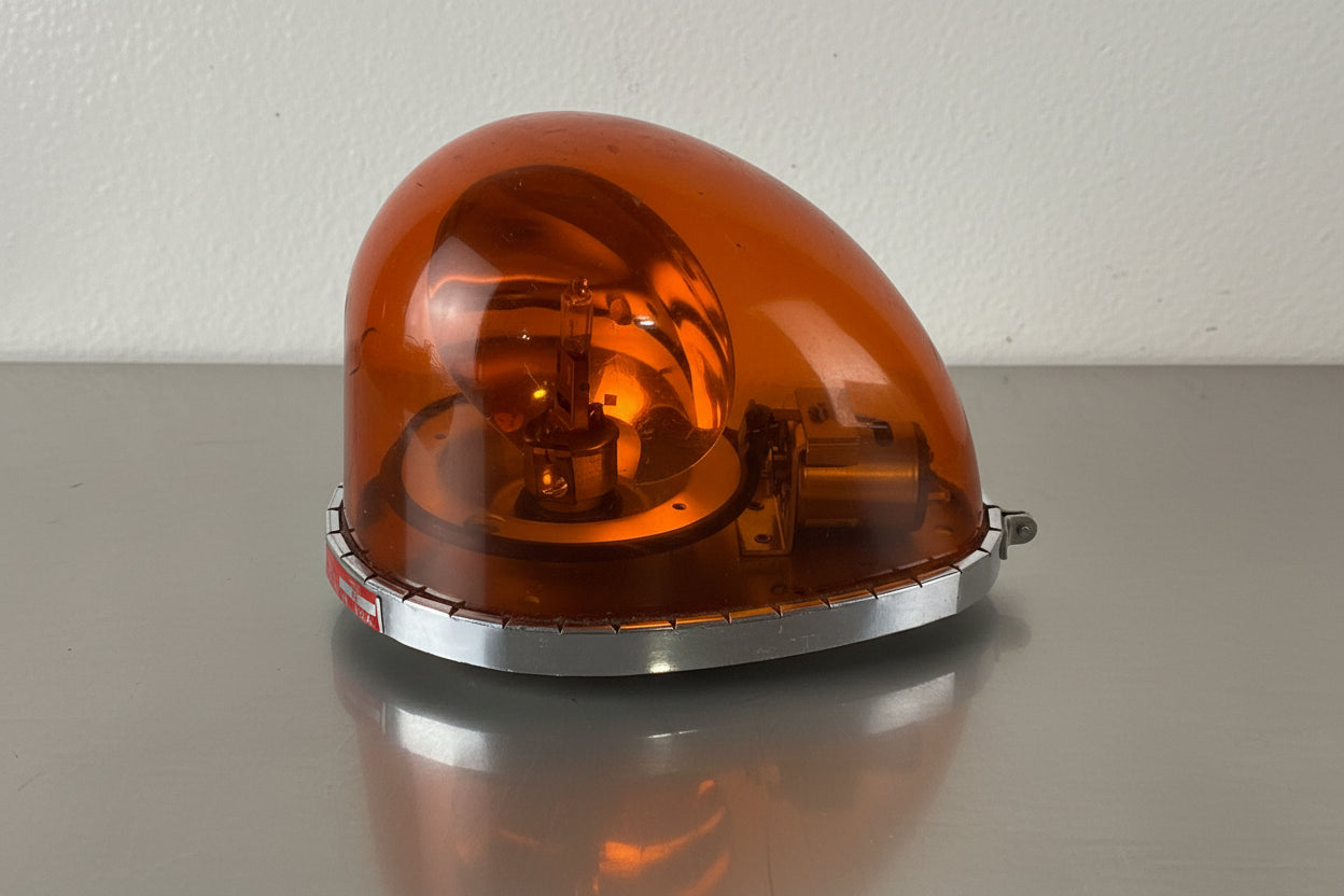 Federal Signal Amber Fire Ball FireBall Beacon Model: FBH11 Series A2