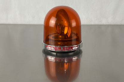 Federal Signal Amber Fire Ball FireBall Beacon Model: FBH11 Series A2