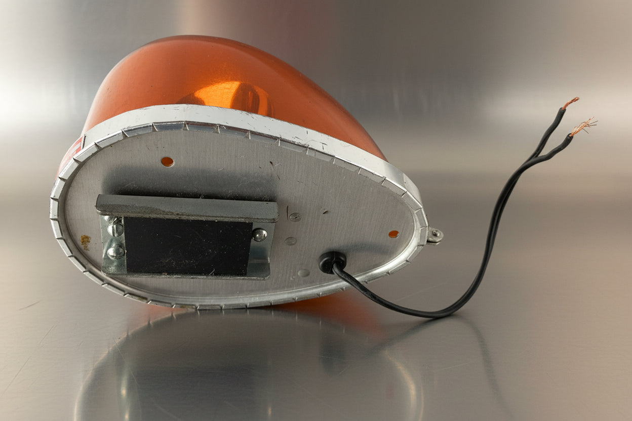 Federal Signal Amber Fire Ball FireBall Beacon Model: FBH11 Series A2