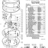 Federal Signal Light Model 100 - Parts List.