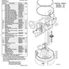 Federal Signal Light Model 14 Series A2 A3 MS51317 - Parts List