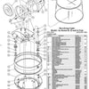 Federal Signal Light Model 14 Series B - Parts List