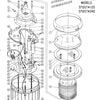 Federal Signal Light Strobe Commander Modell 371DST-120 371DST-240 - Teileliste