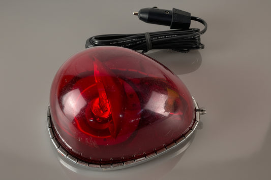 Federal Signal Red Fire Ball FireBall Beacon Model: FBH11 Series A2