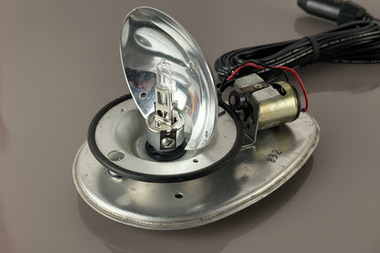 Federal Signal Red Fire Ball FireBall Beacon Model: FBH11 Series A2