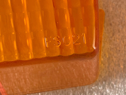 Federal Signal SignalMaster LP1 - Amber Replacement Lens FSC21