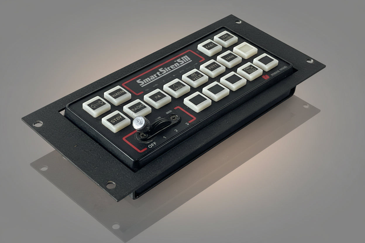 Federal Signal SmartSiren Smart Siren SM Siren Lightbar Keypad Controller with Bracket