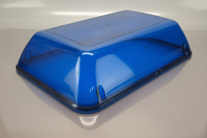 Federal Signal StreetHawk Lightbar - Blue Dome Cover Lens with Internal Mirror