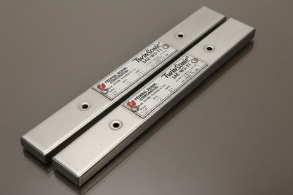 Federal Signal Twinsonic 12F - 12V - Series A1 - Pair of End Caps - Data Plates