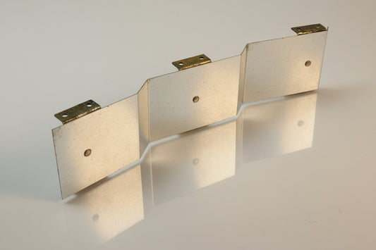 Federal Signal Twinsonic 12X Cascade Half Mirror With Screws