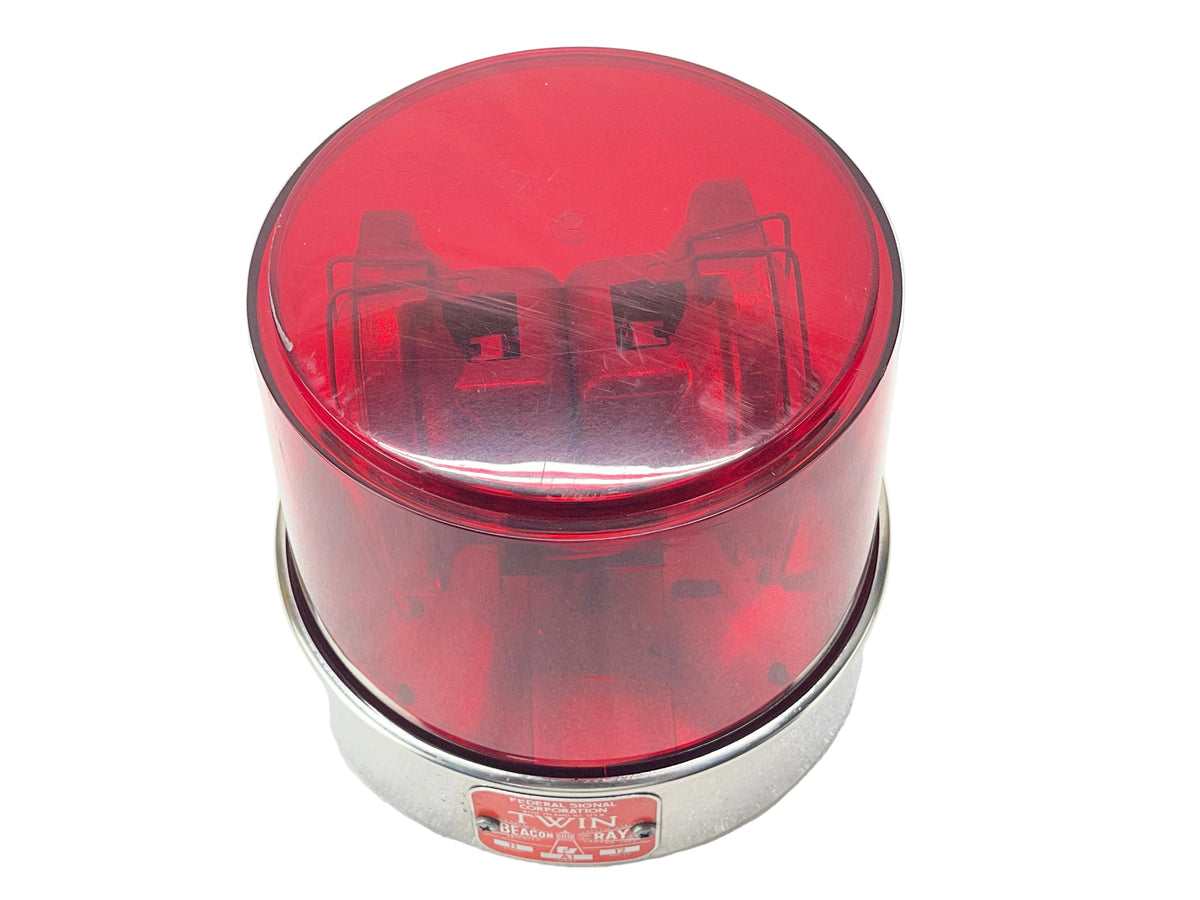 Federal Signal Visibar Lightbar - Rotator Slave Head with Red Dome