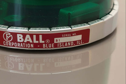 Federal Signal Rare Green Fire Ball FireBall First Generation Beacon Model: FB-1 