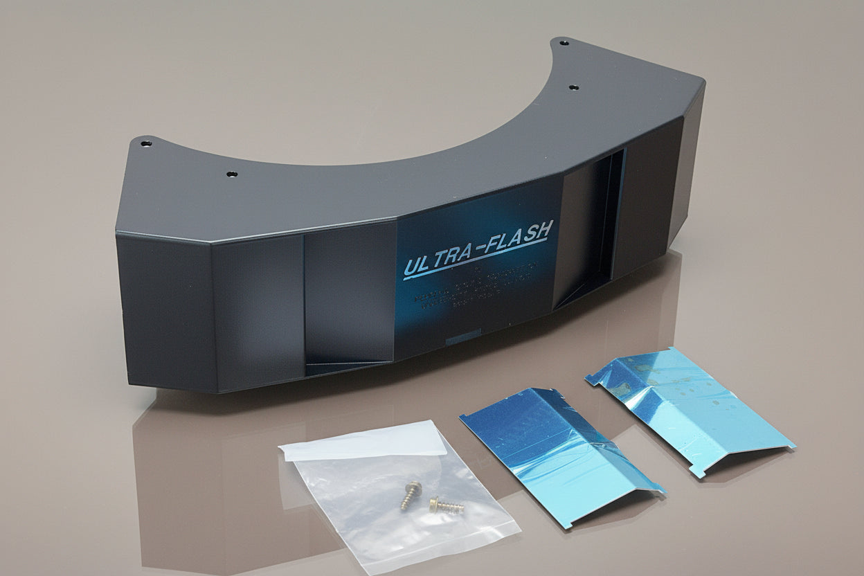 Federal Signal Ultra-Flash Mirror Assembly New Old Stock