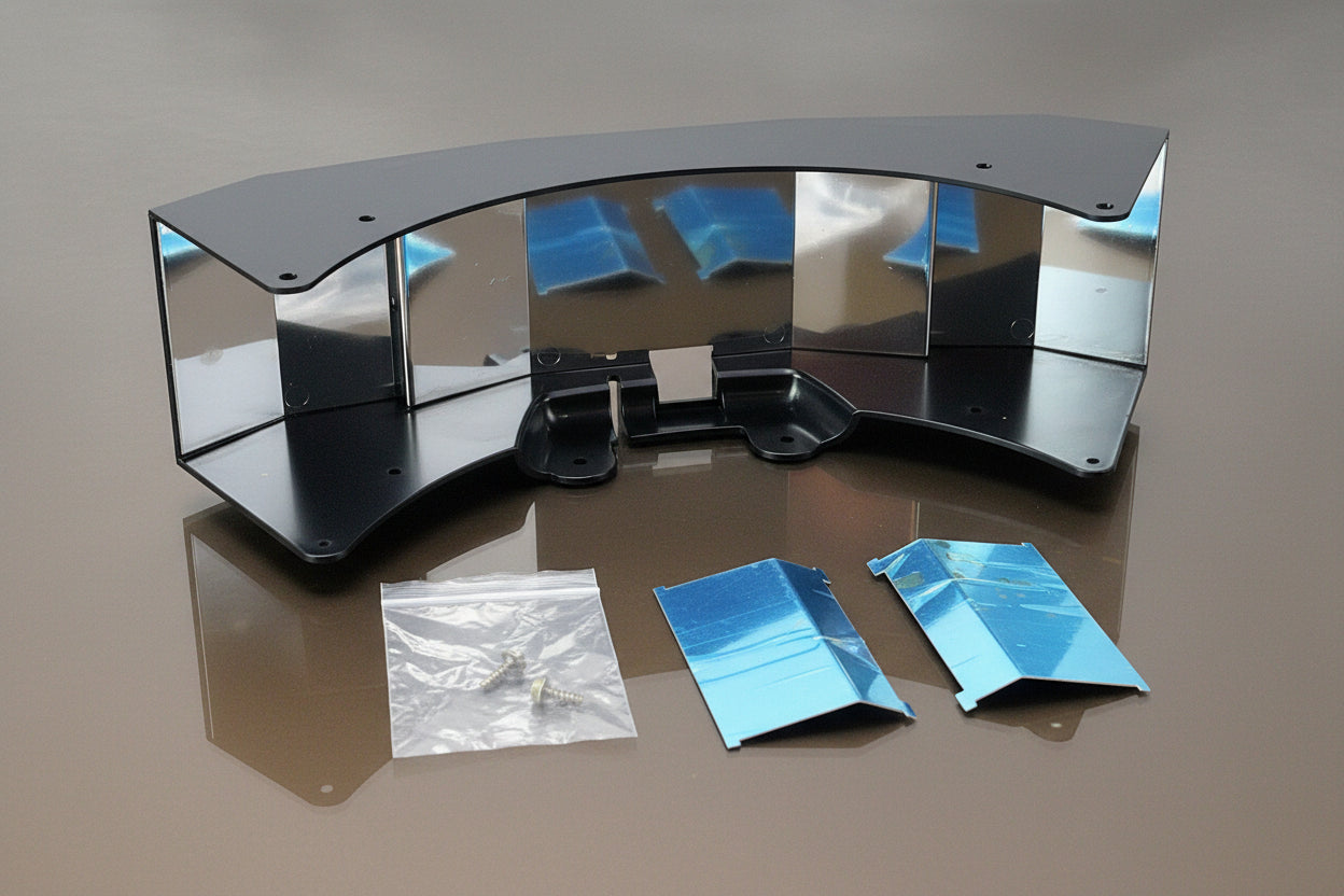 Federal Signal Ultra-Flash Mirror Assembly New Old Stock