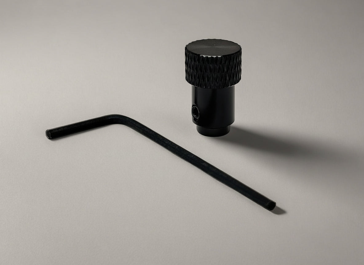 New Slide Switch Knob - Federal Signal - Whelen - Code 3 - CenCom - SoundOff with Allen Wrench