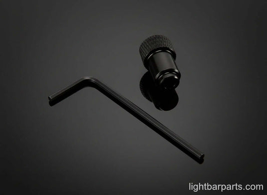 Replacement Slide Switch Knob - Federal Signal - Whelen - Code 3 - CenCom - SoundOff with Allen Wrench