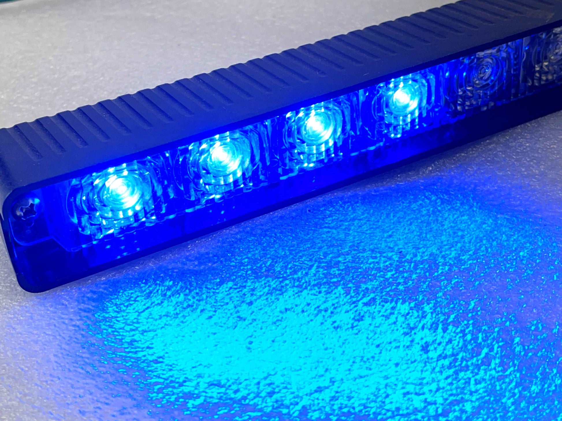 STAR Warning Systems Mini-Phantom Lightbar Blue/Blue P/N: ULB9E-BB