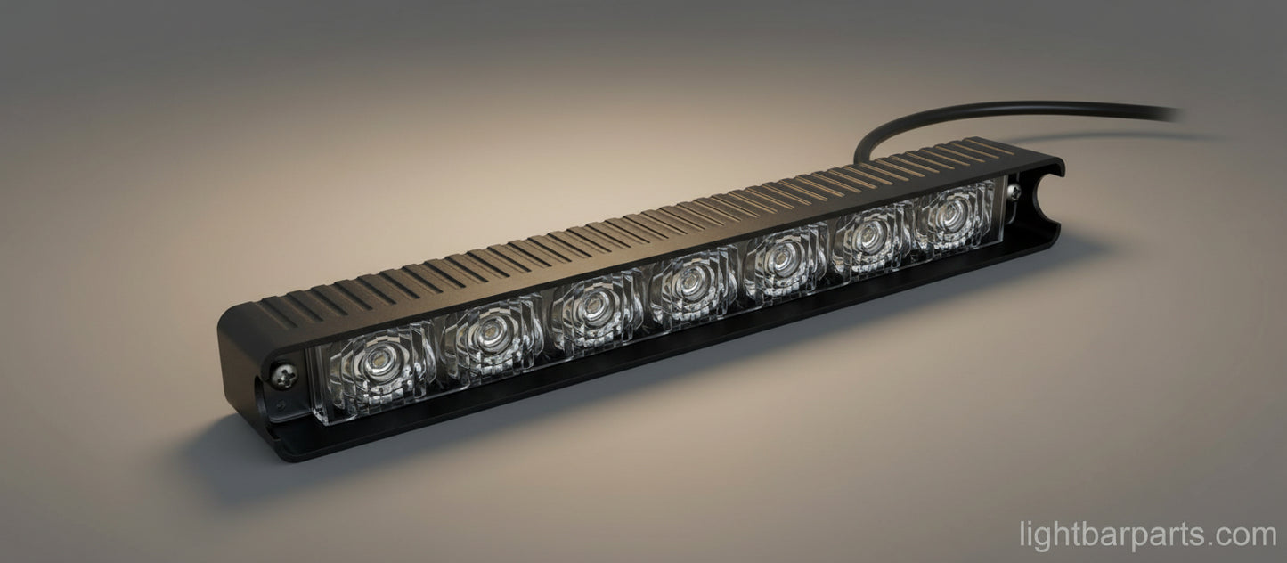 STAR Warning Systems Mini-Phantom Lightbar Red/Red P/N: ULB9E-RR