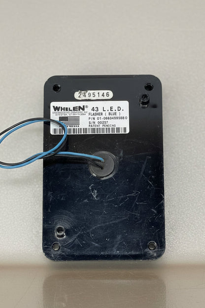 Whelen 45 LED - Blue LED Flasher Module P/N: 01-06834595BB