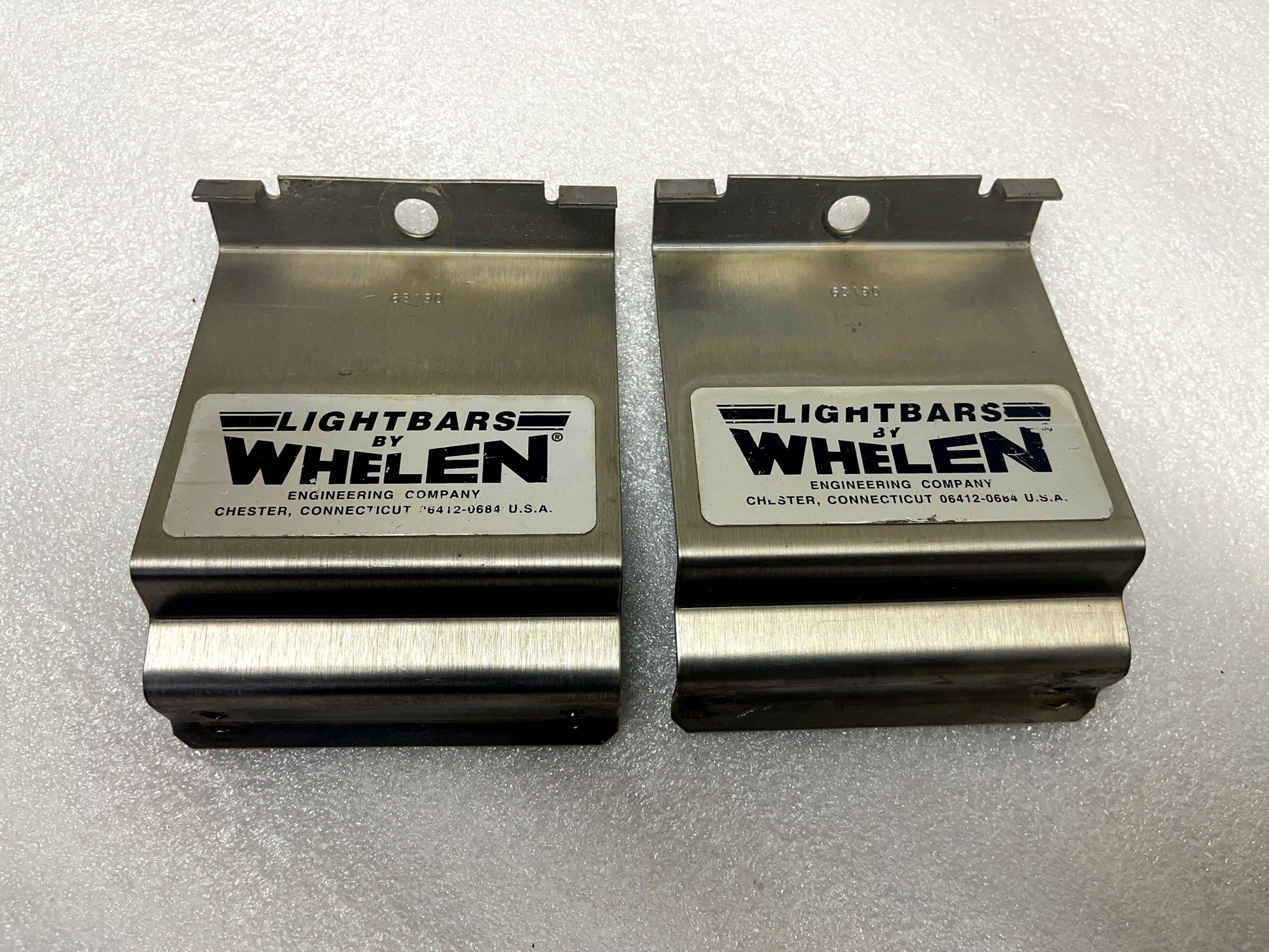 Whelen 63190 Lightbar Gutter Strap Pair -  For Crown Victoria Police Interceptor