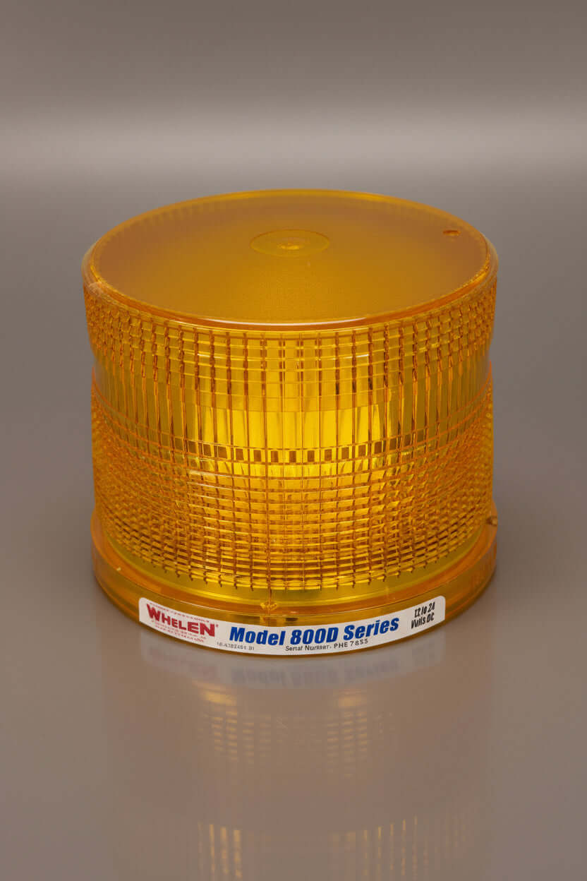 Whelen Strobe Beacon Amber Dome For Model 800D Series Beacon Light