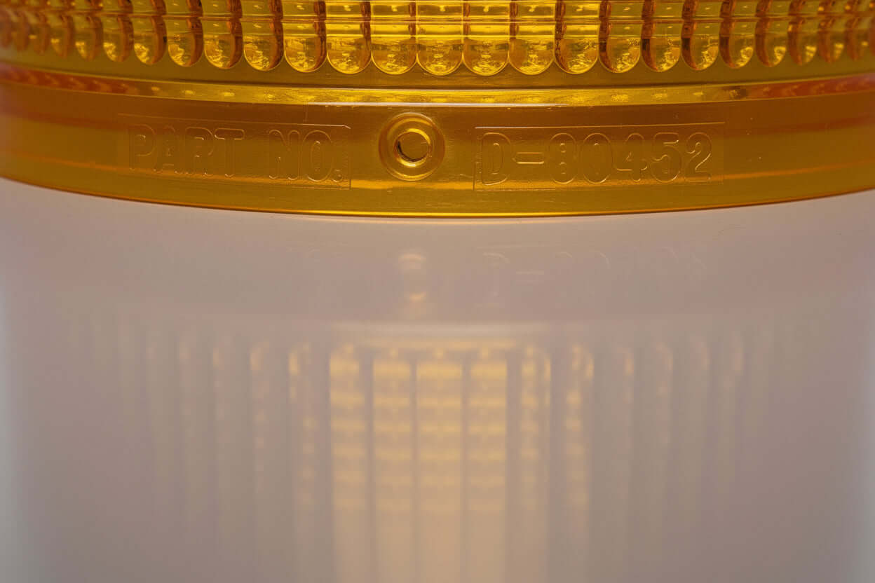 Whelen Strobe Beacon Amber Dome For Model 800D Series Beacon Light