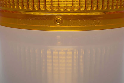 Whelen Strobe Beacon Amber Dome For Model 800D Series Beacon Light