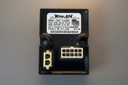 Whelen Brake Light Flasher High Side With Wire Harnesses Model: SSF5150D P/N: 01-0664246-00
