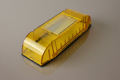 Whelen Edge 9000 9M Lightbar - New Amber End Cap With Clear Alley Light Lens