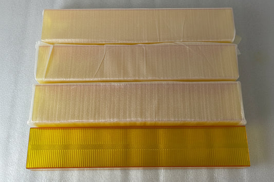 Whelen Edge 9000 Freedom - Four Amber Lens Sections - 17.25" Inches Long