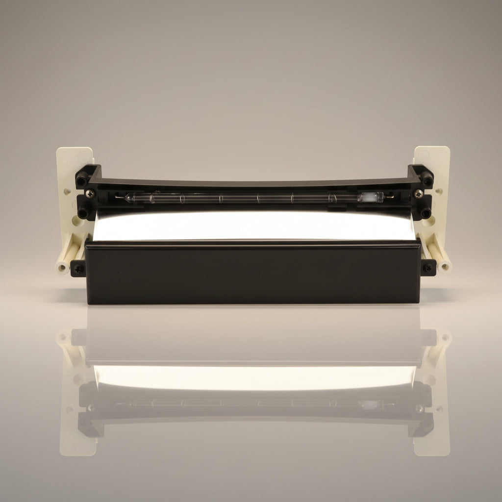 Whelen Edge 9000 Lightbar - Center Strobe Linear Reflector Assy P/N: 02-0362573-00