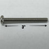Whelen Lightbar - One (1) Gutter Strap Stainless Steel Tension Bolt - 3